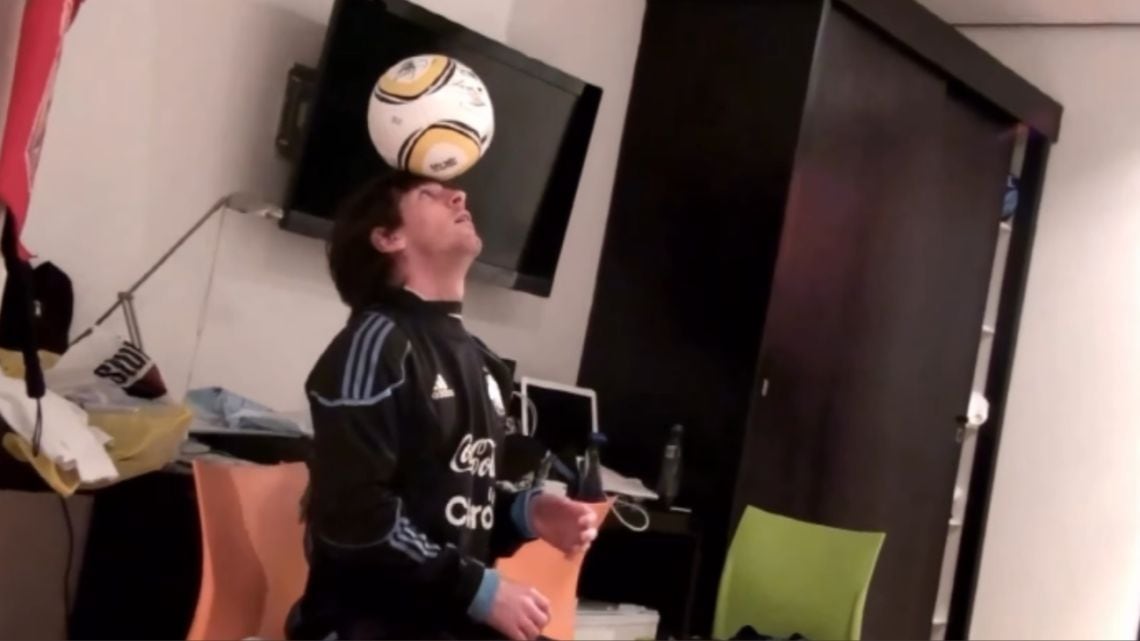 A 15 años del búnker de Pretoria: el video casero de Messi que muestra por qué era distinto a todos