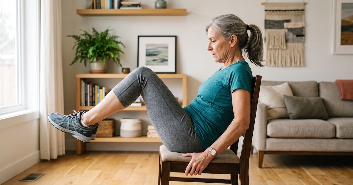 Tres movimientos de Denise Austin para seguir siendo dueño de su propio cuerpo después de los 60