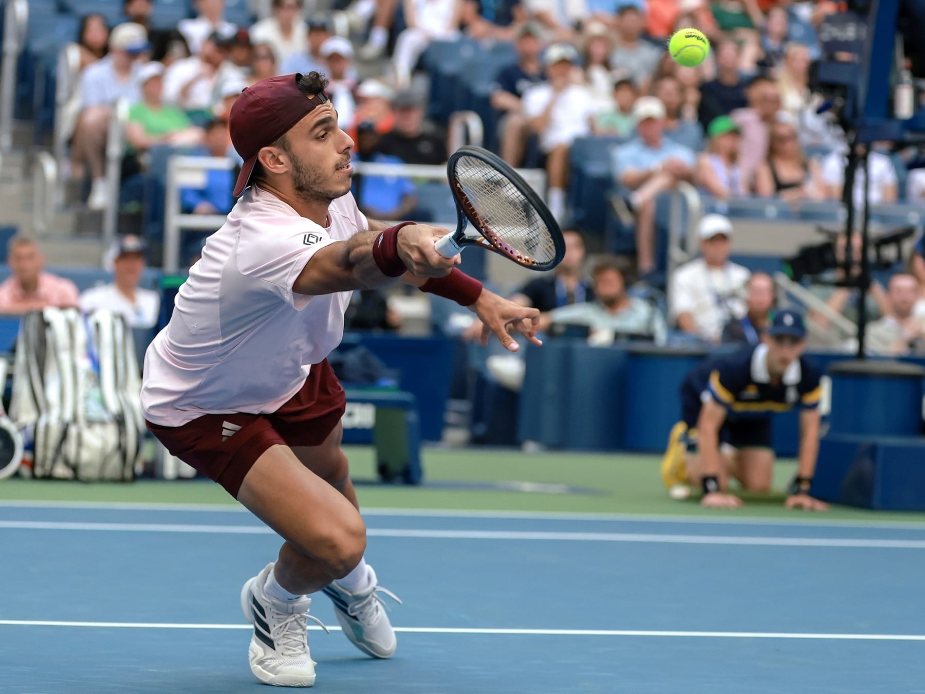 Cerúndolo volvió a chocar contra la misma pared: se despidió del US Open en octavos