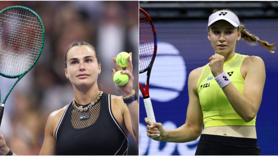 Sabalenka y Rybakina, mano a mano en la final más esperada del US Open