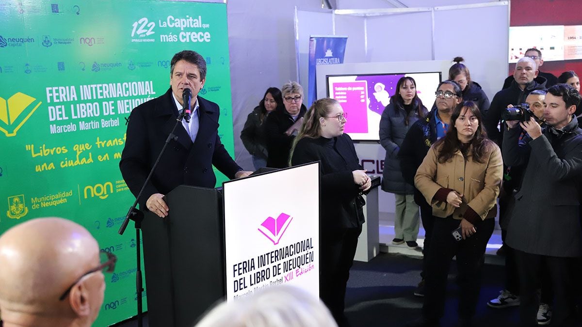 La Feria del Libro de Neuquén abrió su 13.ª edición con 600 actividades y más de 100 stands en el Bellas Artes