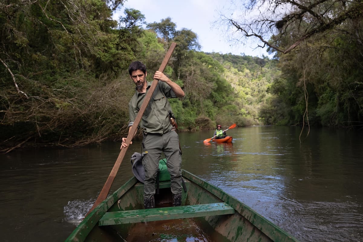 Una reserva en Misiones combina cabañas, kayak y senderos a 40 kilómetros de El Soberbio