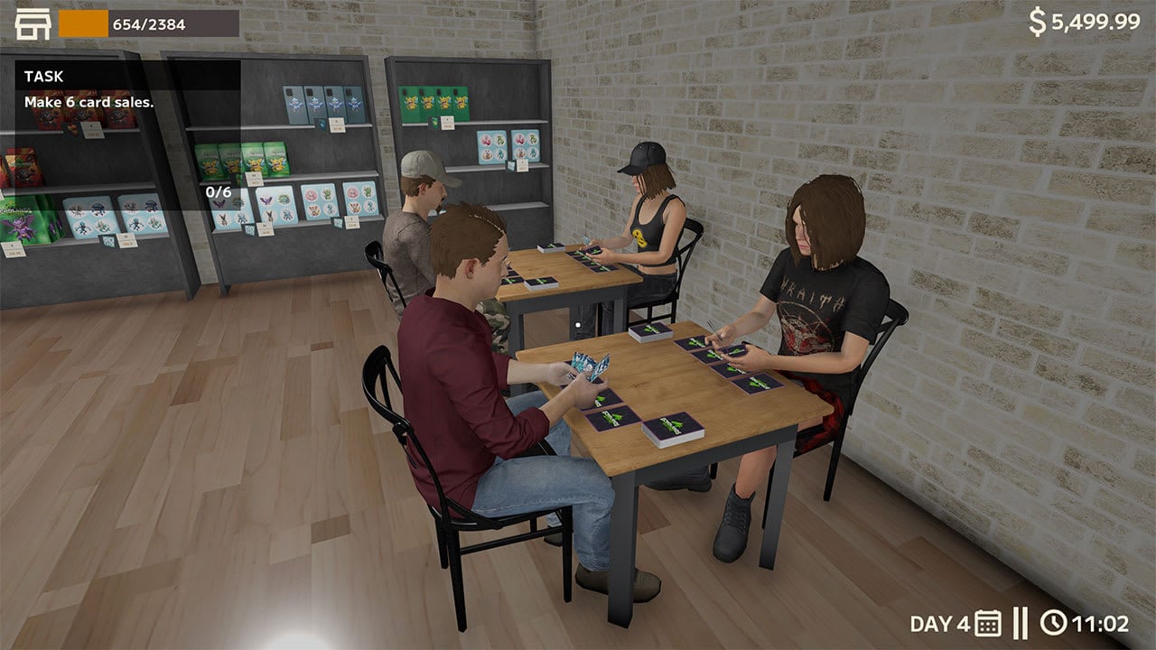 Card Shop Simulator salió del horno y ahora las cartas se pelean entre sí