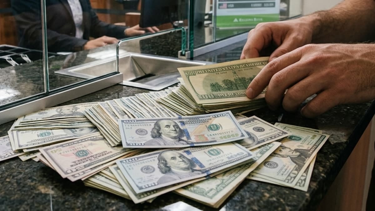 Dólar estable en la apertura de la semana: el oficial cerró en 1535 pesos y el blue se alejó apenas 15 pesos