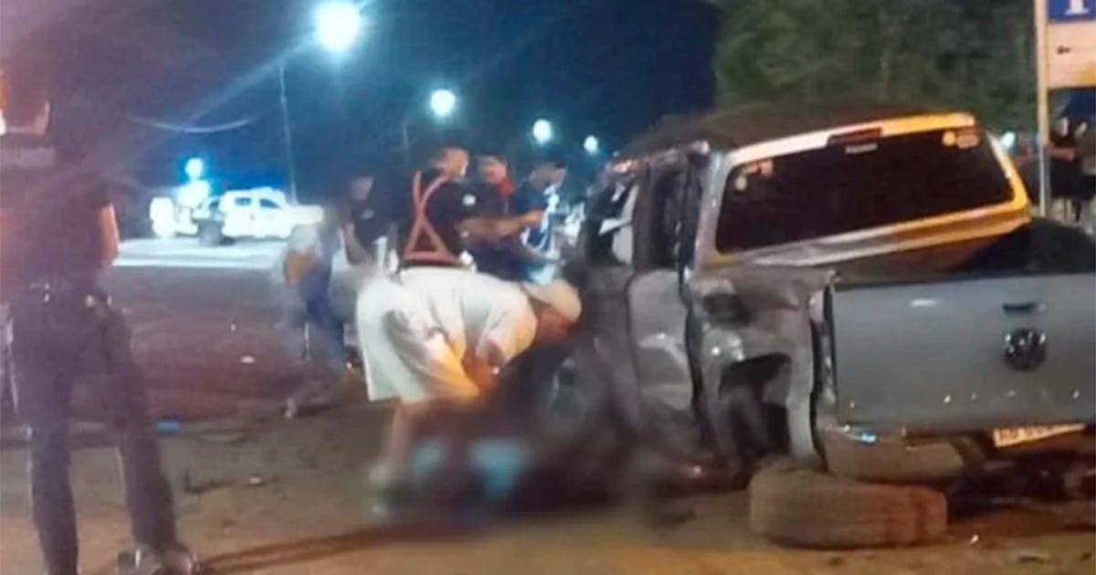 Choque frontal entre dos camionetas en San Vicente: dos muertos, uno de ellos un adolescente de 14 años al volante