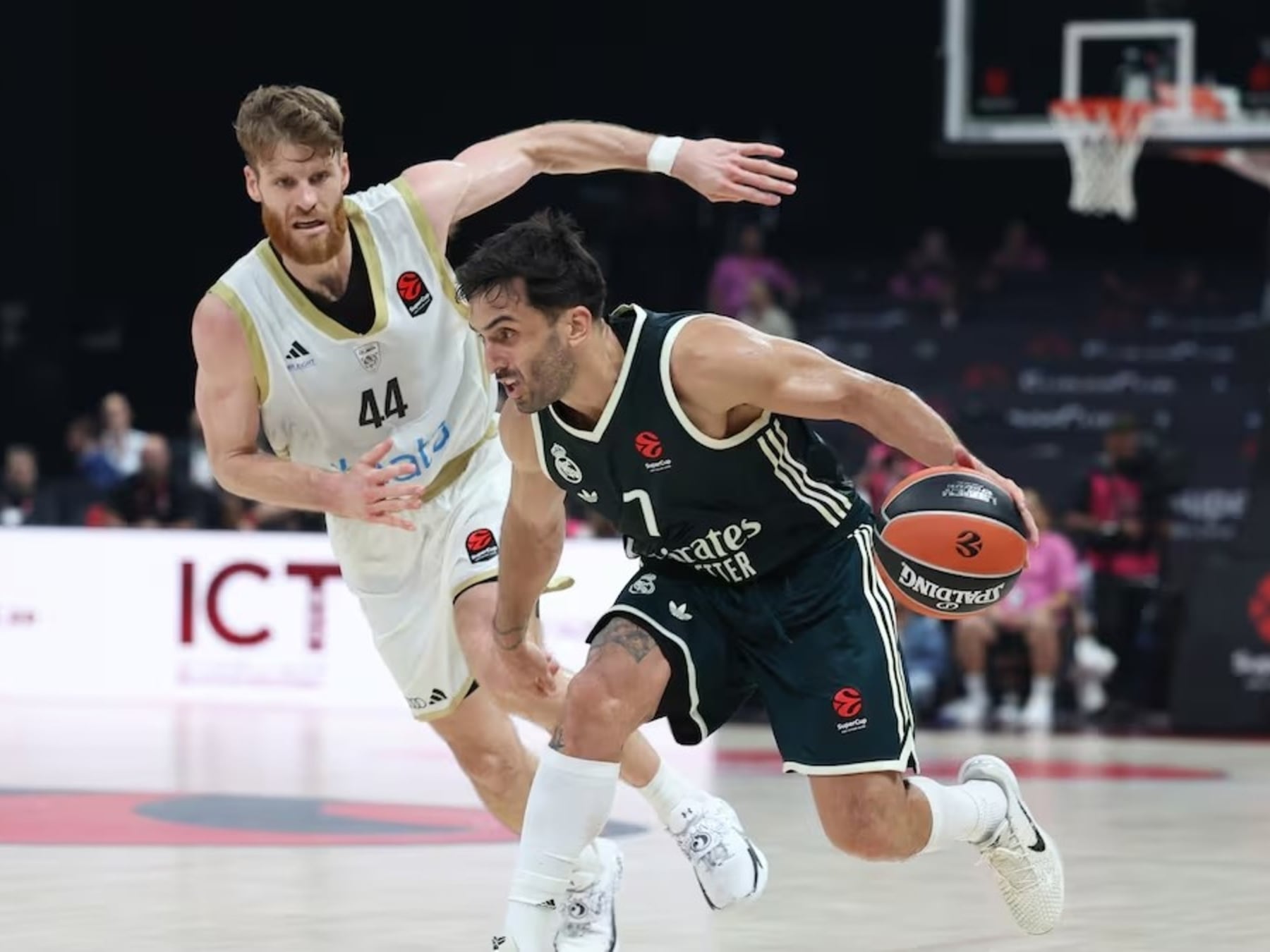 Real Madrid perdió por un punto en su estreno europeo y Campazzo no pudo salvarlo