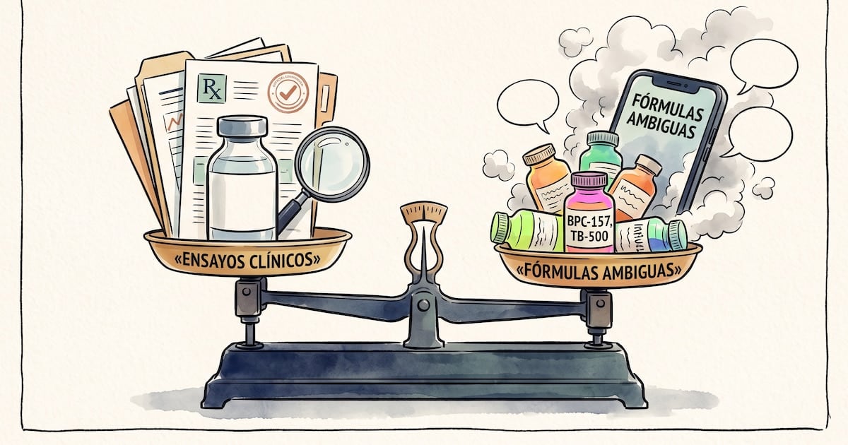 Péptidos en jaque: qué los separa de los medicamentos con evidencia robusta y por qué la FDA encendió las alertas