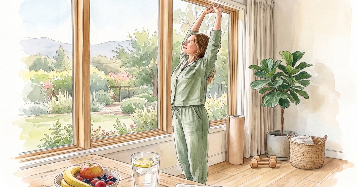 Cómo armar una mañana que cuide la salud: sueño, fibra y pausas activas como ejes de una rutina preventiva