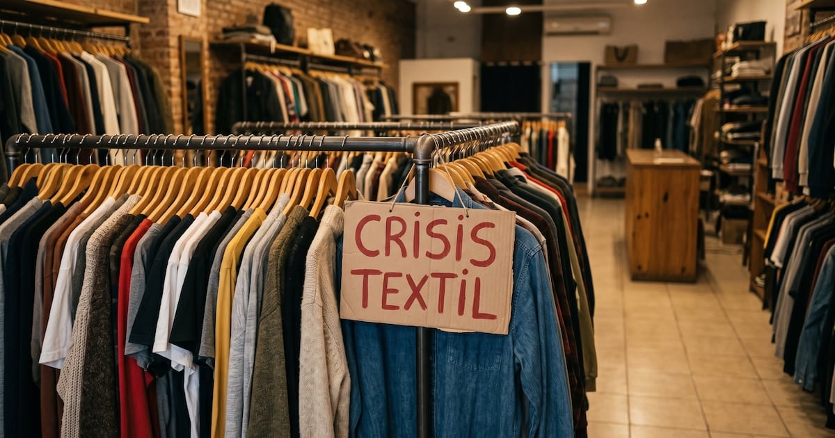 La industria textil atraviesa su peor ciclo desde la pospandemia: producción en mínimos y fuga de puestos de trabajo