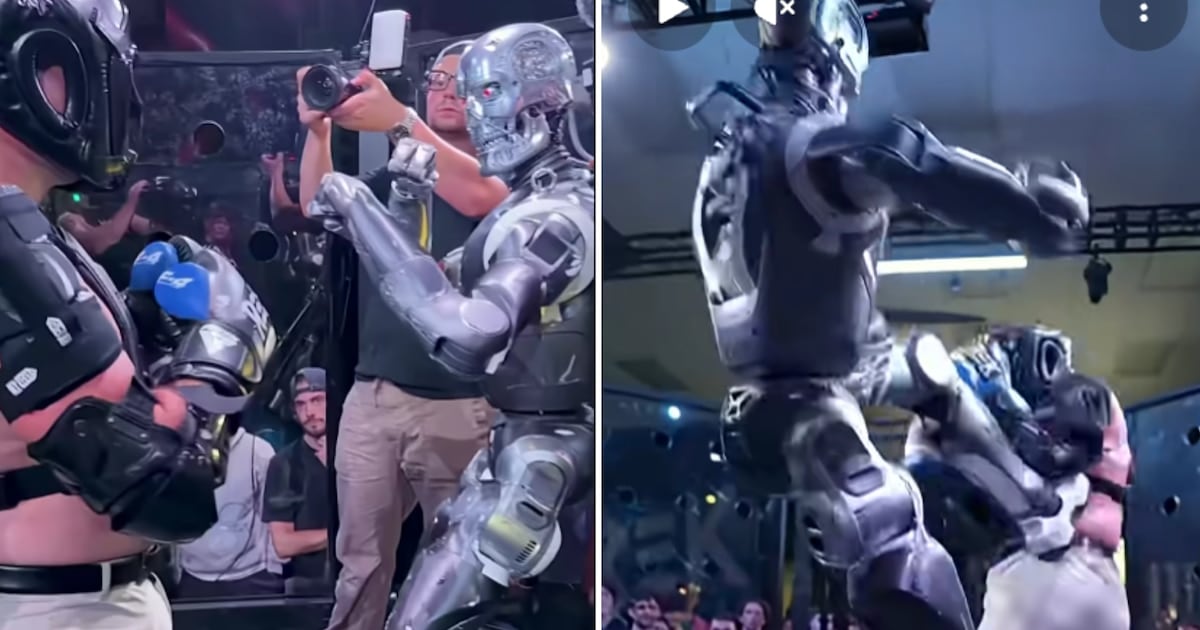 Un influencer midió fuerzas con robots humanoides en San Francisco y se topó con una intimación estatal