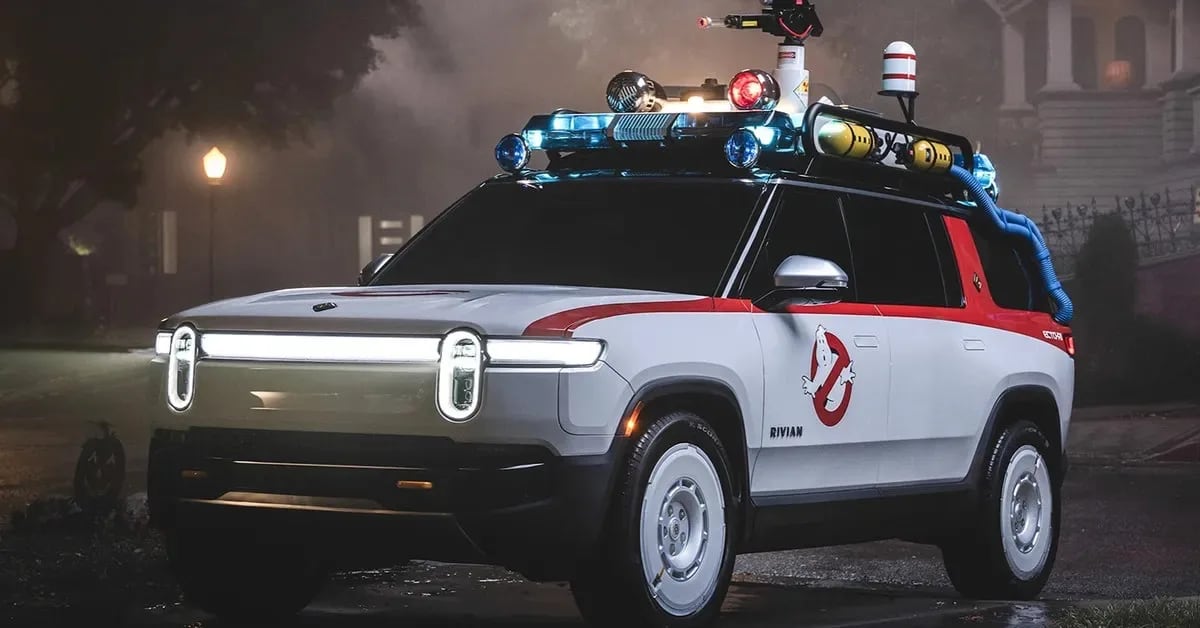 Bill Murray, el doctor Venkman y una camioneta con aroma a pochoclo rancio: el negocio de Rivian para Halloween