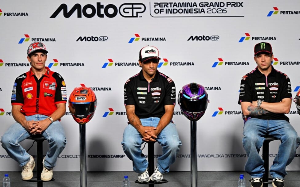 Aprilia se devanó los sesos en Indonesia: ¿deja correr a sus pilotos o los pone en fila detrás de Martín para frenar a Márquez?