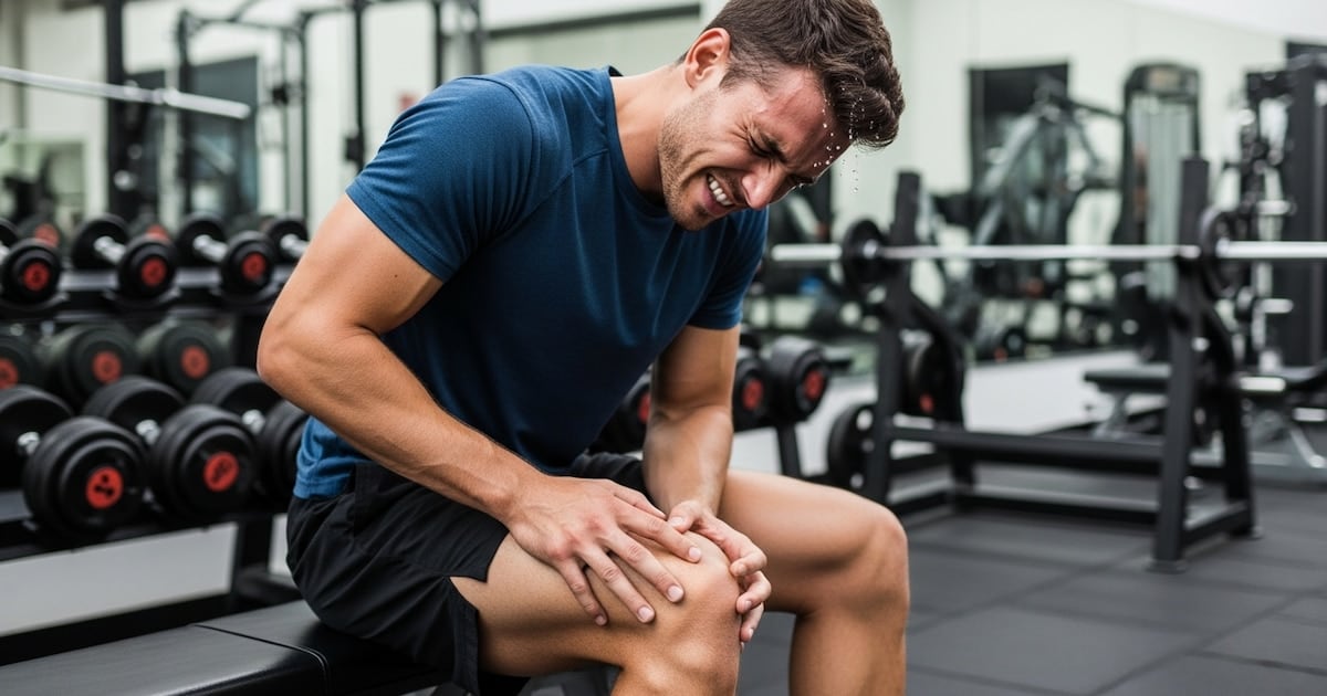 Por qué el dolor de rodilla en el gimnasio no se resuelve solo con fuerza muscular