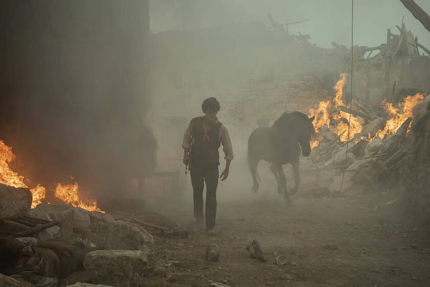 Una película, dos pueblos fantasmas y el truco de no construir nada para que todo parezca destruido