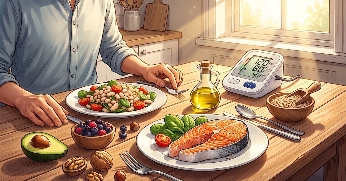 Un estudio sobre 1.500 pacientes despeja la principal duda clínica sobre la dieta DASH en hipertensos medicados
