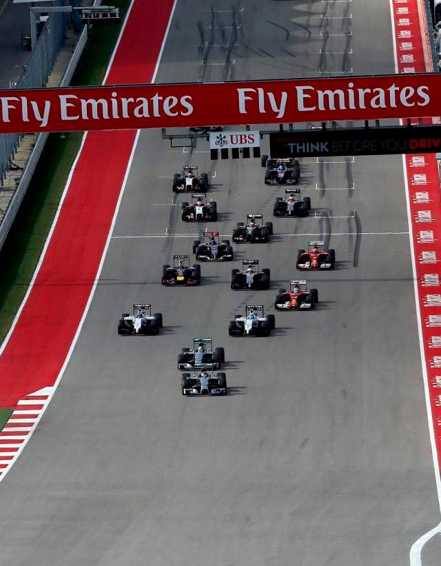 Austin dejó una bandera roja: VerstappenBoldo y Colapinto, con el dp transmission en boxes