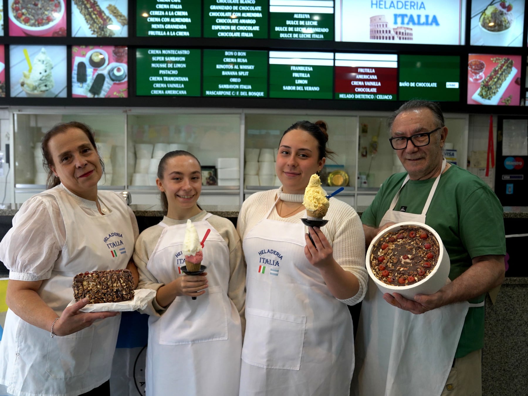 Monte Castro preserva un gelato de receta familiar durante seis décadas