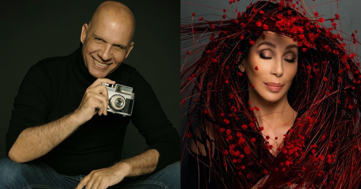 Cher rafo a Gabriel Machado: laCantante que preparó la escena como un director